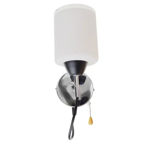 Современное Бра Brille на 1 лампу LK-724W/1 E27 BK/CH - фото 5