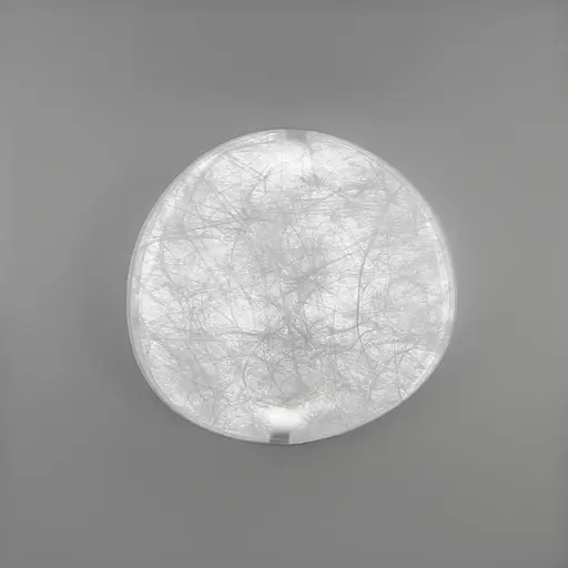 Текстильне бра із білою основою 33х30 см Арт. WBM1 WT+WT Line F - фото 4