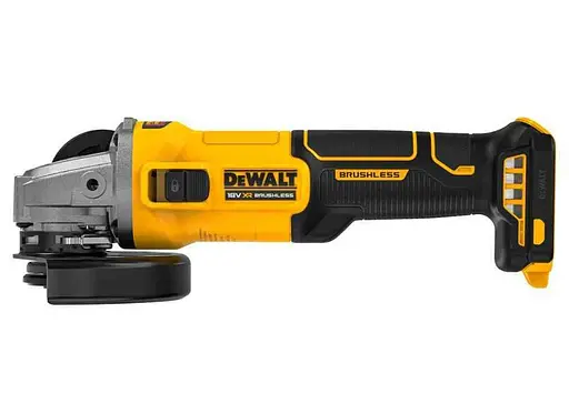 Шлифмашина угловая-болгарка DeWALT аккумуляторная безщеточная без АКБ и ЗУ DCG407NT - фото 1