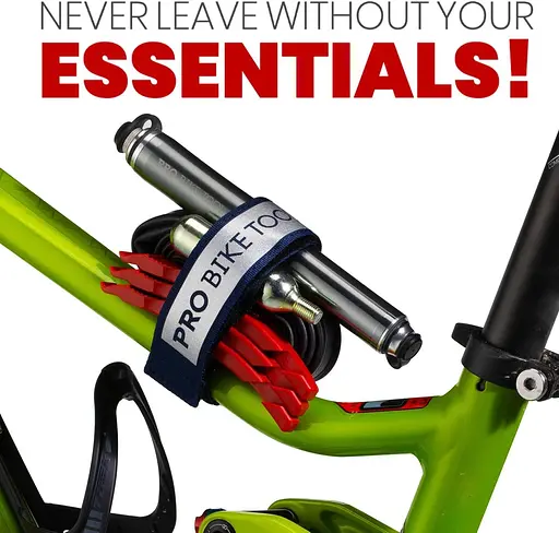 Рамний ремінь велосипедний для внутрішньої трубки та перенесення інструменту PRO BIKE TOOL - фото 2