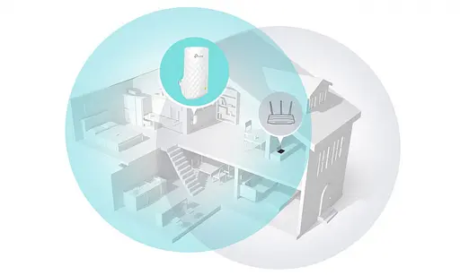 TP-Link Повторювач Wi-Fi сигналу RE220 AC750 1xFE LAN - фото 8