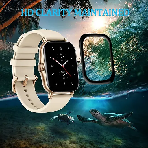 Защитная пленка Tamister для смарт-часов Amazfit Bip 3/3Pro с рамкой 1 шт. - фото 6