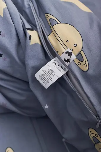 Комплект постельного белья Moon&Star семейный 160х220х2 наволочки 2х70х70 Stars Бязь Gold Люкс - фото 9