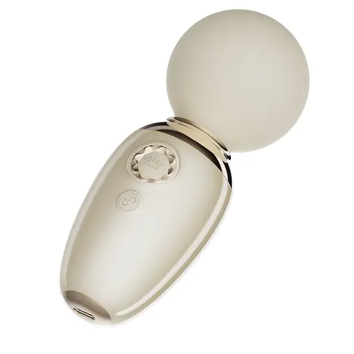 Вібратора для клітора Zalo Ava Ivory 8.9 см білий - фото 4
