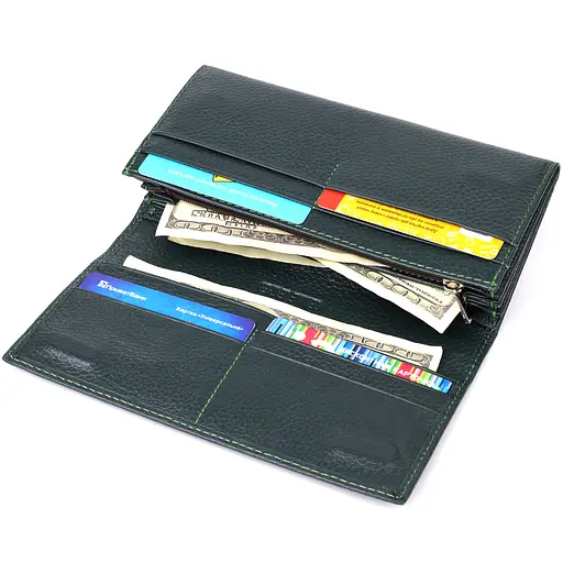 Кошелек для женщин из натуральной кожи ST Leather 19х9х3 см acs0029689 - фото 6