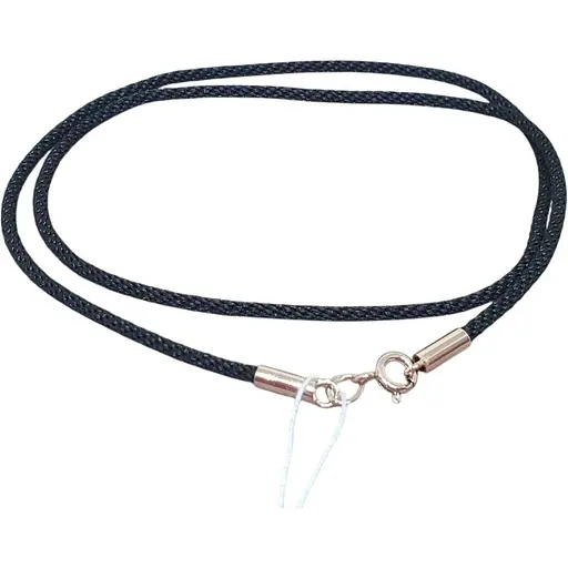 Ювелірний шовковий шнурок Tango з золотими вставками. 950102 50