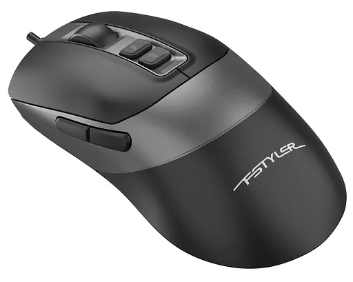 Миша A4Tech Fstyler FM50S Plus (Black) Silent USB (FM50S Plus (Black)) - фото 2