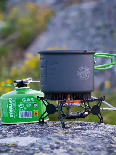 Котелок Optimus Terra Weekend HE Cookset 0.95 л (1017-8020707) - фото 8