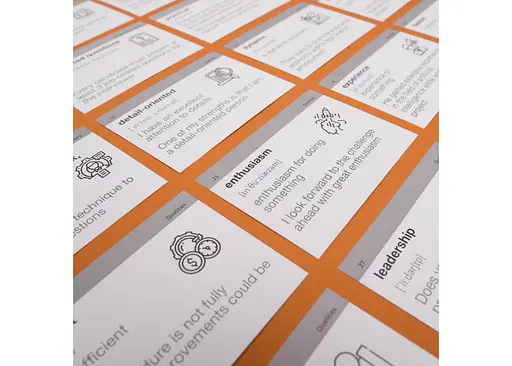 Настольная игра English Student Карточки для изучения английского языка English Student Interview English Vocabulary (укр.) (591225969) - фото 3