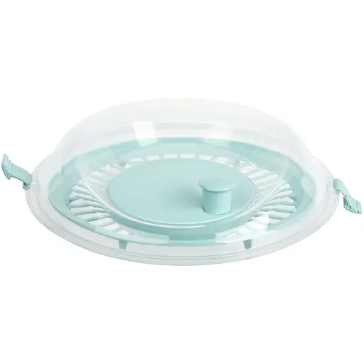 Сушка для салату та зелені Ardesto Fresh 4.4 л блакитна AR1603LP - фото 3