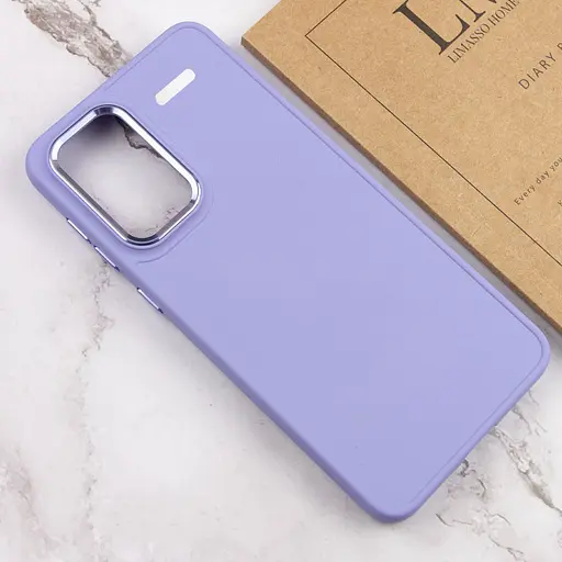 TPU чехол Bonbon Metal Style для Xiaomi Redmi Note 13Pro+ Сиреневый / Dasheen - фото 4