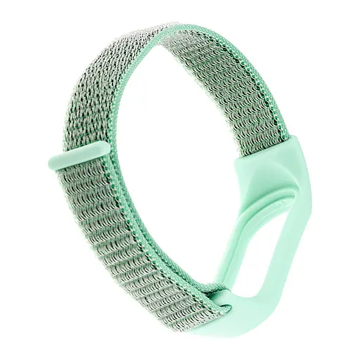 Ремешок Nylon Mi Band 3/4/5/6/7 Sea Синий - фото 2