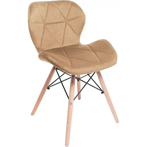 Стул GT Racer X-D27 Velvet коричневый - фото 1