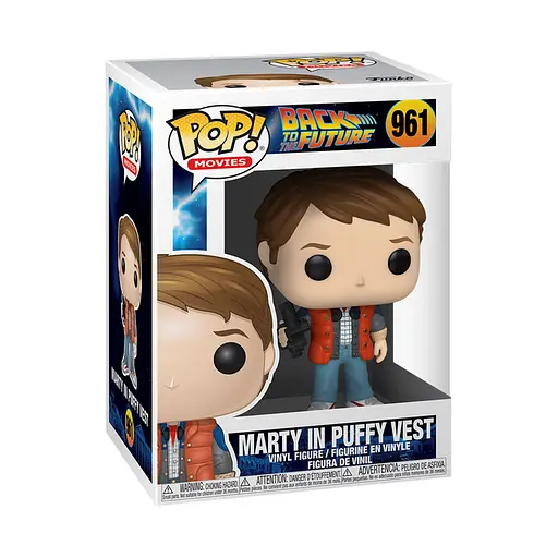 Игровая фигурка Funko POP! серии Назад в будущее - Марти МАКФЛАЙ