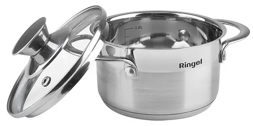 Кастрюля Ringel Kinder с крышкой 0.6 л (RG-2006-12) - фото 3