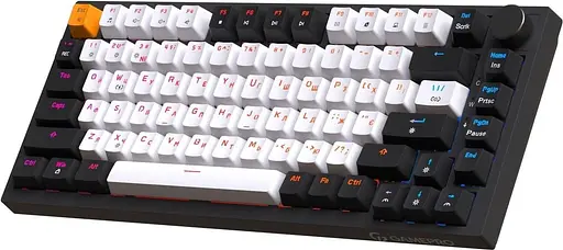 Клавіатура GamePro MK160B Outemu Red Hot-Swap RGB USB Black (MK160B) - фото 2