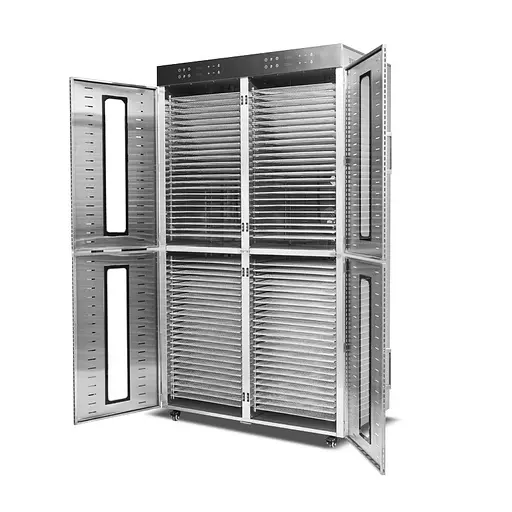 Дегидратор сушилка коммерческий Food Dehydrator SS - 96H для овощей фруктов мяса грибов 96 лотков 7600Вт - фото 7