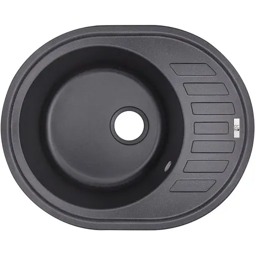 Кухонная мойка Lidz 620x500/200 BLA-03 (LIDZBLA03620500200) - фото 1