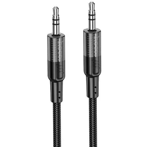 Кабель Hoco Spirit transparent AUX аудио кабель UPA27 1.2 м - фото 2