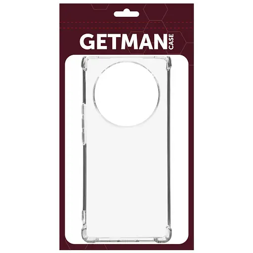 TPU чехол Getman Ease logo усиленные углы для Huawei Magic5 Lite Бесцветный прозрачный - фото 2