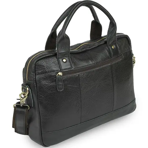 Чоловіча шкіряна сумка Vintage 36х26х6,5 см sum0012563 - фото 2