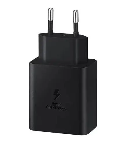 Зарядний пристрій Samsung 45W + з кабелем C-C (EP-T4510XBEGEU) комплект чорний - фото 2