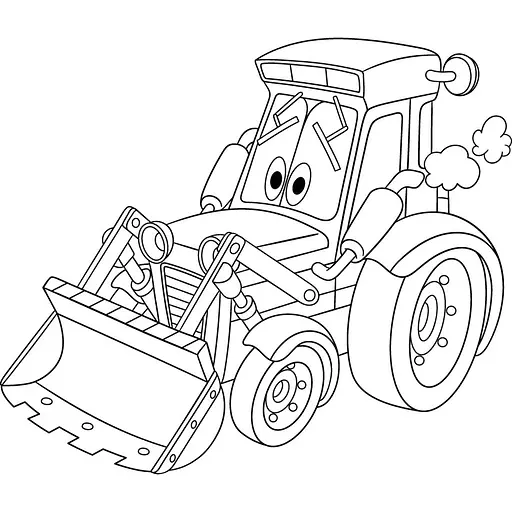 Розпис по полотну "Тракторець" Art Craft 15066-AC 25х30 см - фото 2