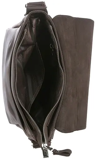 Чоловік шкіряний месенджер SHVIGEL 24х26х8 см sum0013937 - фото 6