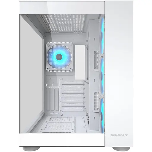 Корпус Cougar FV150 RGB без блока питания, белый (FV150 RGB White) - фото 2