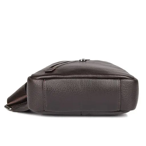 Мужская сумка-слинг  John McDee 30.5х17х5.5 см sum0025602 - фото 4