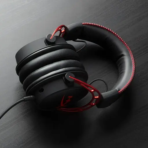 Гарнитура игровая HyperX Cloud Alpha mini-jack/dual 3.5 мм 1.3м/2 м черно-красная - фото 7