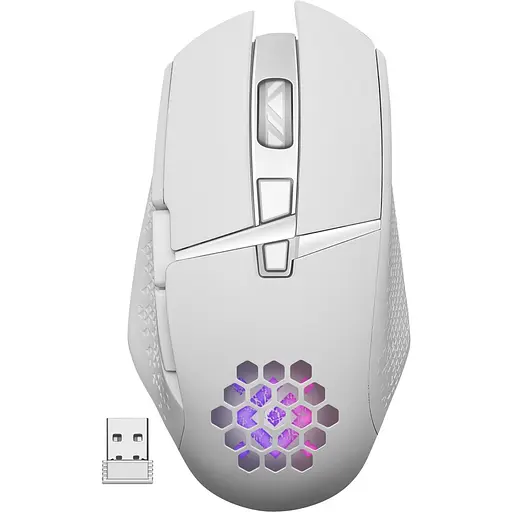 Миша Defender Glory GM-514 White (52513) [135193] - фото 4