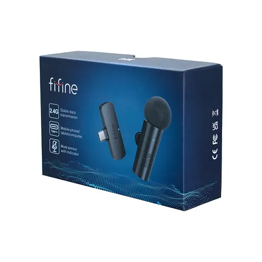 Мікрофон Fifine M6 Wireless Black (M6) - фото 4