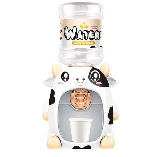 Дитячий кулер для води Коровка, підсвічування, звук, 21 см, 55556 (В асортименті)