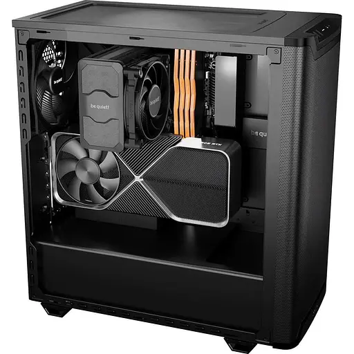 Корпус Be quiet! PURE BASE 501 Airflow з віконцем Black (BGW74) Без БП - фото 4