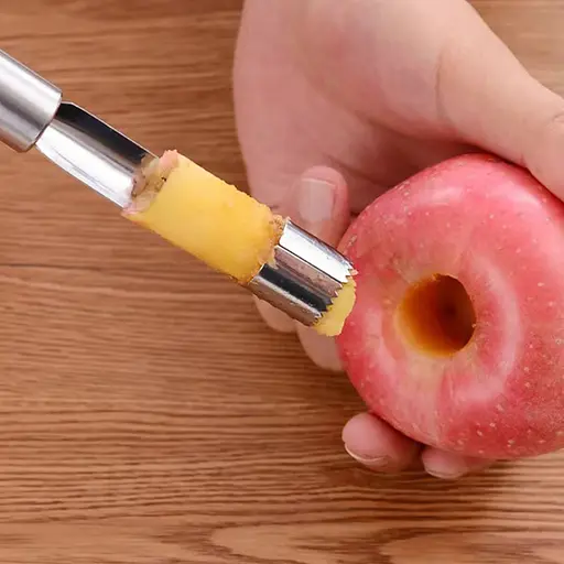 Нож для удаления сердцевин с картофеля и яблок из нержавеющей стали, Kitchen Master 86785 - фото 2