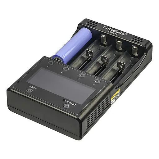 Універсальний зарядний пристрій з тестером LiitoKala Lii-500S для акумуляторів 18650/АА/ААА та інших, 4 слоти - фото 3