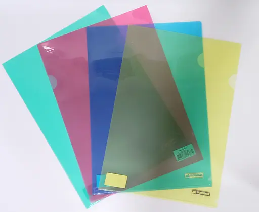 Папка-уголок А4, до 40 листов, 180 мкм BM.3850-99 BUROMAX (4823078953674) Зелёный - фото 2