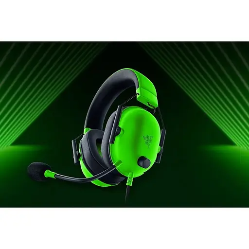 Наушники Razer игровые гарнитура для геймеров Blackshark V2 X зеленая RZ04-03240600-R3M1 - фото 6
