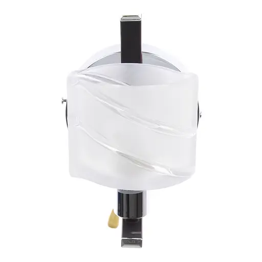 Бра Brille BR-591W/1 настінне накладне з вимикачем класичне E14 CH+W - фото 2