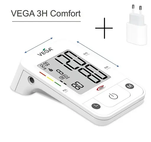 Тонометр Vega 3H Comfort автоматичний + Адаптер Micro USB на плече - фото 3
