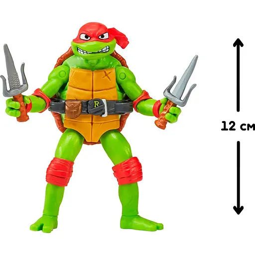 Уцінка. Ігрова фігурка TMNT Черепашки-ніндзя Movie III Рафаель, 12 см (83284) - фото 2
