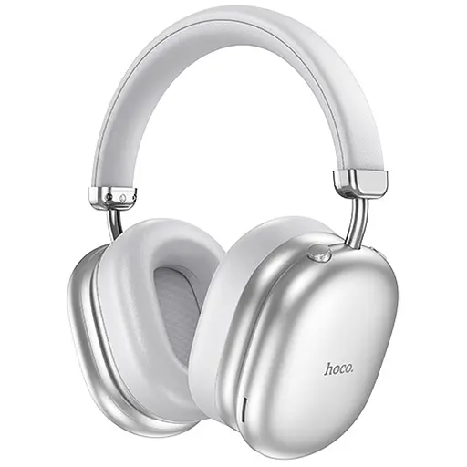 Накладні бездротові навушники Hoco W35 Max Auspicious ANC Silver