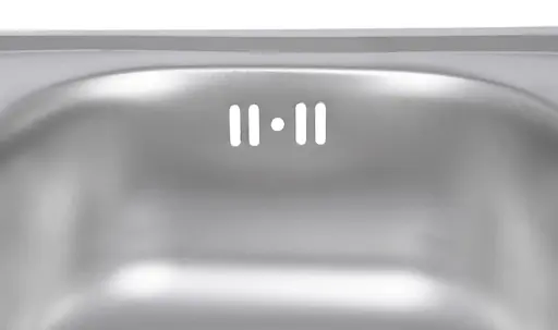 Кухонная мойка Brinex 3838 0,6 мм, врезная BRIN3835SAT06 - фото 3