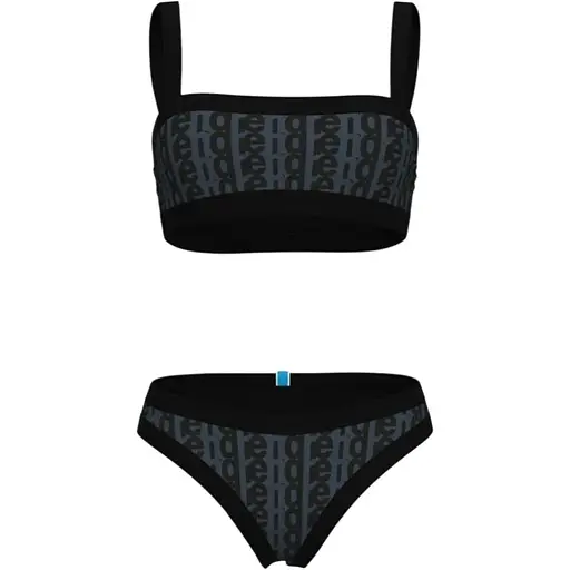 Купальник Arena Monogram Bikini Bandeau Black/Multi L (1097-007046-551 L)