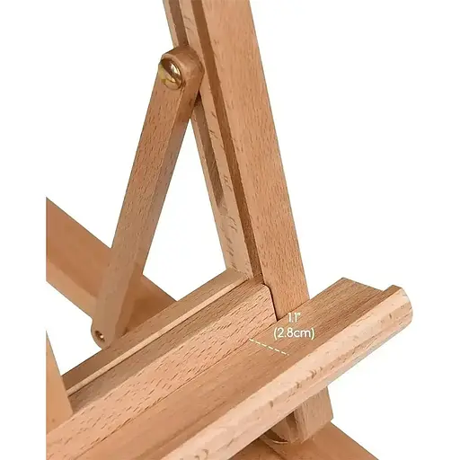 Мольберт настільний Meeden 6011 бук, 83х28х6 см. максимальна висота полотна 56 см  - фото 3