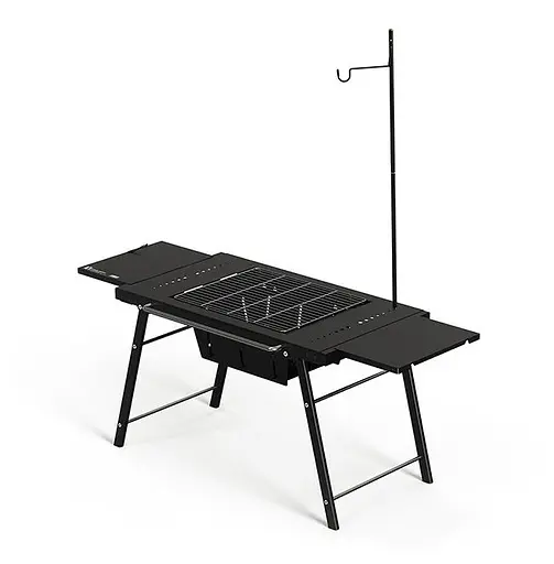 Стол для барбекю стальной Naturehike CNK2300CW014 (Черный)