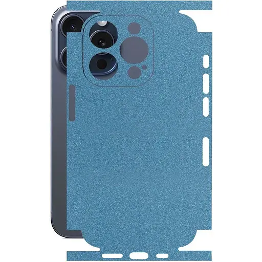 Захисна плівка StatusSKIN для Apple iPhone 15 Pro Корпус Вініл Блакитна глянець - фото 1