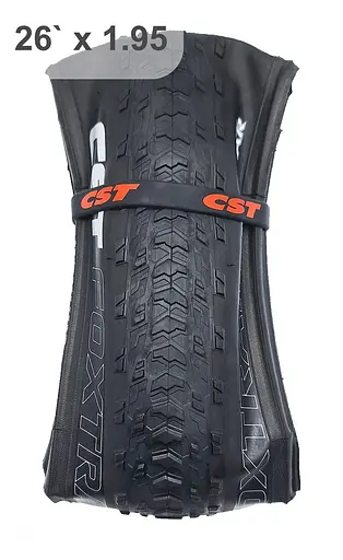Покришка складна велосипедна CST FOXTRAIL C-FT1 dual EPS shielding 26х1.95 напівслік корд 120 TPI (G0001334) - фото 3