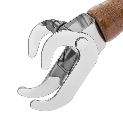 Тримач знімна ручка для сковороди та котла чапельник із нержавіючої сталі з дерев'яною ручкою, Kitchette 86346 - фото 6